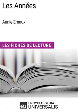 Cover image for Les Années d'Annie Ernaux