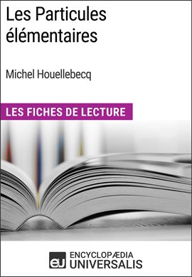 Cover image for Les Particules élémentaires de Michel Houellebecq