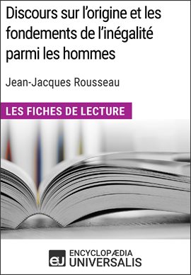 Cover image for Discours sur l'origine et les fondements de l'inégalité parmi les hommes de Jean-Jacques Rousseau...