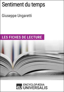 Cover image for Sentiment du temps de Giuseppe Ungaretti