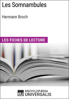 Cover image for Les Somnambules d'Hermann Broch