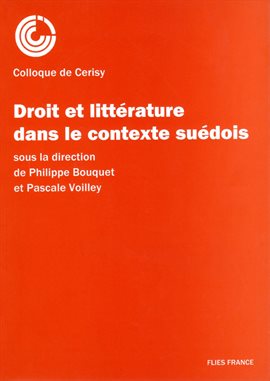 Cover image for Droit et littérature dans le contexte suédois