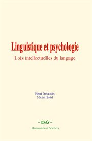Linguistique et psychologie cover image