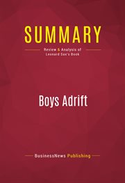 Boys adrift cover image