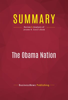 Cover image for Summary: The Obama Nation