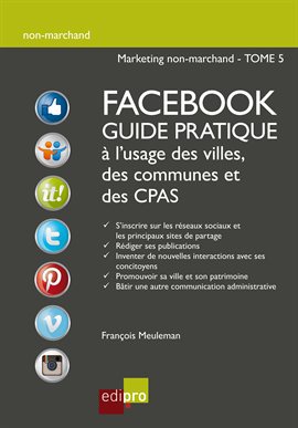 Cover image for Facebook - Guide pratique à l'usage des villes, des communes et des CPAS
