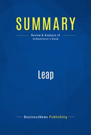 Summary: leap. Review and Analysis of Schmetterer's Book cover image