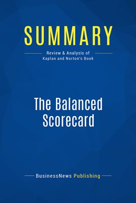 Cover image for Summary: The Balanced Scorecard