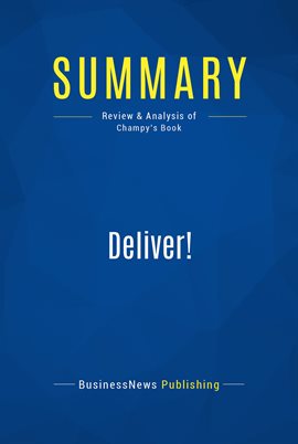 Cover image for Summary: Deliver!