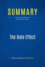 Summary: the halo effect. Review and Analysis of Rosenzweig's Book cover image