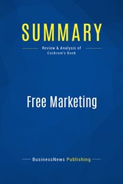Summary: free marketing. Review and Analysis of Cockrum's Book cover image