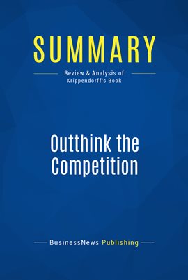 Cover image for Summary: Outthink the Competition