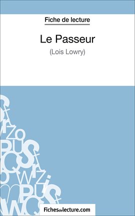 Cover image for Le Passeur de Lois Lowry (Fiche de lecture)