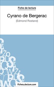 Cyrano de bergerac d'edmond rostand (fiche de lecture). Analyse complète de l'oeuvre cover image