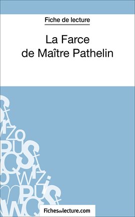 Cover image for La Farce de Maître Pathelin (Fiche de lecture)