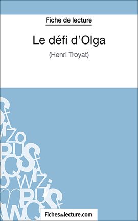 Cover image for Le défi d'Olga