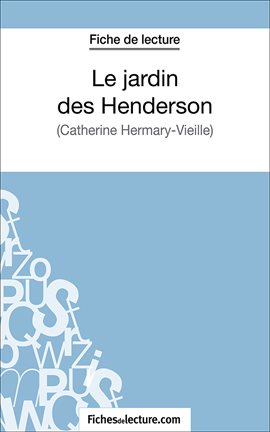 Cover image for Le jardin des Henderson