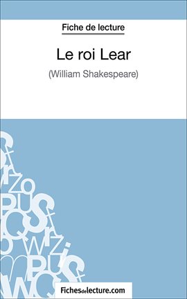 Cover image for Le roi Lear