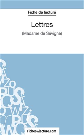 Cover image for Lettres