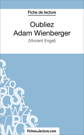Cover image for Oubliez Adam Wienberger