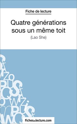 Cover image for Quatre générations sous un même toit