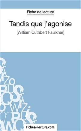 Cover image for Tandis que j'agonise