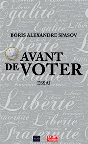 1 euro avant de voter : essai cover image