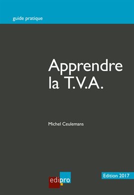Cover image for Apprendre la T.V.A.