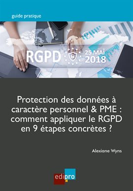 Cover image for Protection des données à caractère personnel & PME