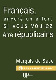 Français, encore un effort si vous voulez être républicains: Manifeste politique cover image