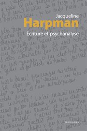 Écriture Et Psychanalyse cover image