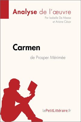 Cover image for Carmen de Prosper Mérimée (Analyse de l'œuvre)