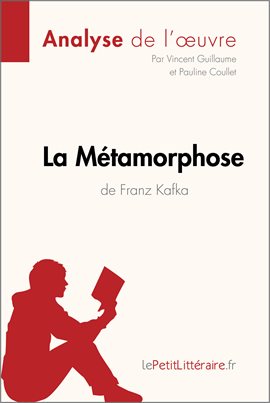 Cover image for La Métamorphose de Franz Kafka (Analyse de l'oeuvre)