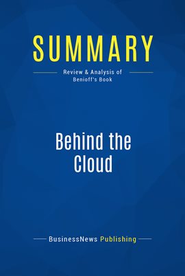 Cover image for Summary: Behind the Cloud