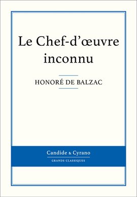 Cover image for Le Chef-d'oeuvre inconnu