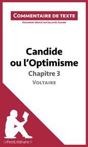 Candide ou l'optimisme de voltaire - chapitre 3. Commentaire de texte cover image