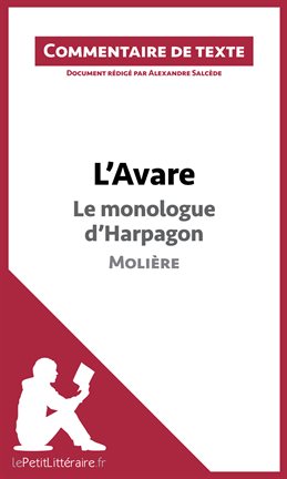 Cover image for L'Avare de Molière - Le monologue d'Harpagon
