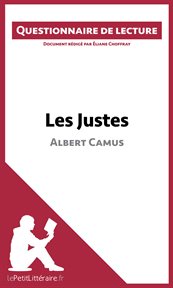 Les justes : Albert Camus cover image