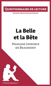 La belle et la bête : Madame Leprince de Beaumont cover image
