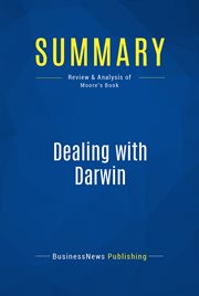 Summary: dealing with darwin. Review and Analysis of Moore's Book cover image