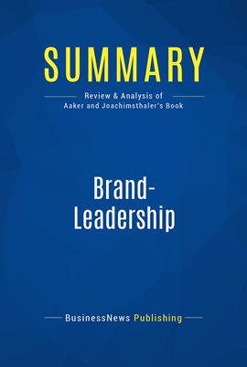 Cover image for Summary: Brand-Leadership