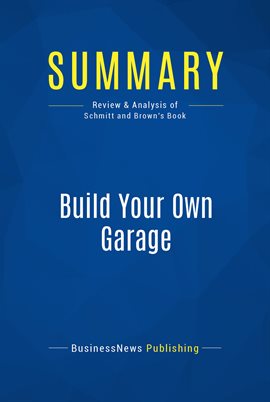 Cover image for Summary: Build Your Own Garage