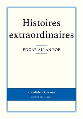 Cover image for Histoires extraordinaires