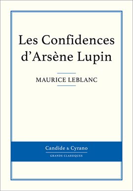 Cover image for Les Confidences d'Arsène Lupin