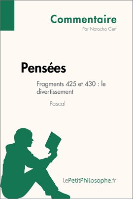 Cover image for Pensées de Pascal - Fragments 425 et 430: le divertissement (Commentaire)