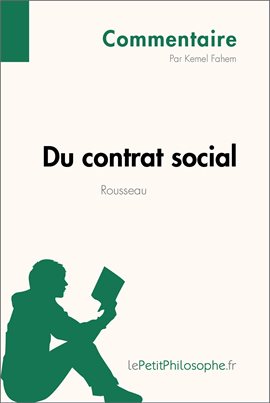 Cover image for Du contrat social de Rousseau (Commentaire)