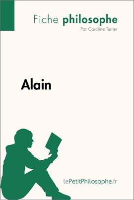 Cover image for Alain (Fiche philosophe)
