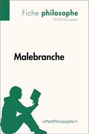 Grands philosophes : malebranche (fiche philosophe) cover image