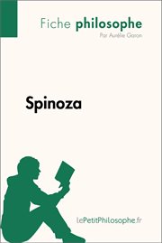 Grands philosophes : spinoza (fiche philosophe) cover image