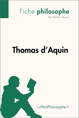 Cover image for Thomas d'Aquin (Fiche philosophe)